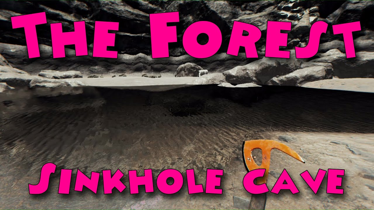 The Forest - Sinkhole cave & Vault door