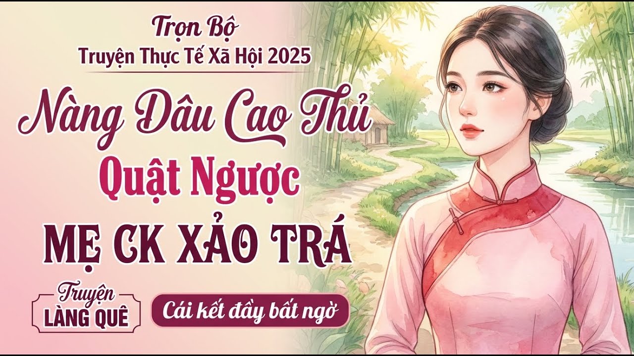 Vừa Nghe Đã Thấy Hấp Dẫn： NÀNG DÂU CAO THỦ QUẬT NGƯỢC MẸ CHỒNG XẢO TRÁ - Kể chuyện đêm khuya