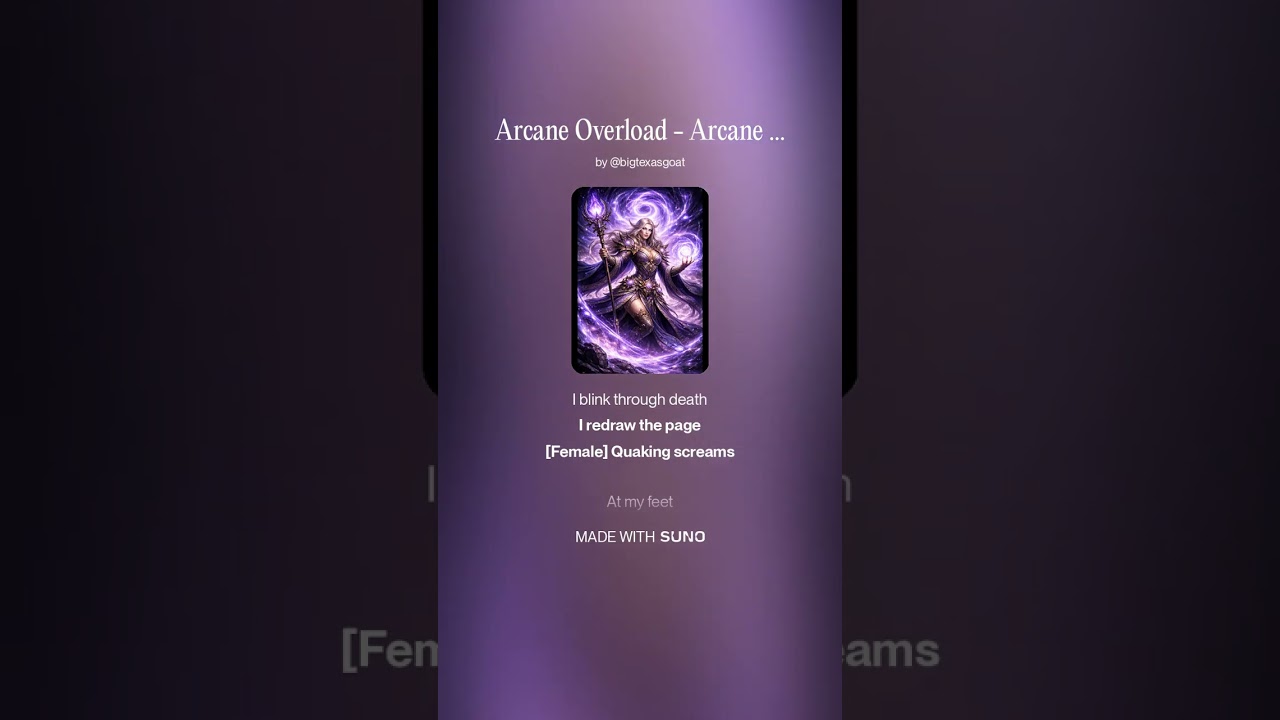Arcane Overload   Arcane Mage Anthem