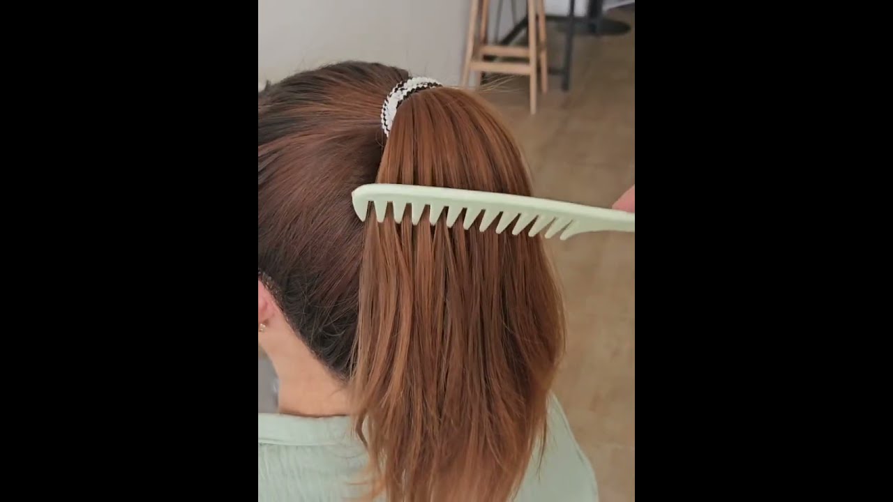 Hairplay rambut pirang