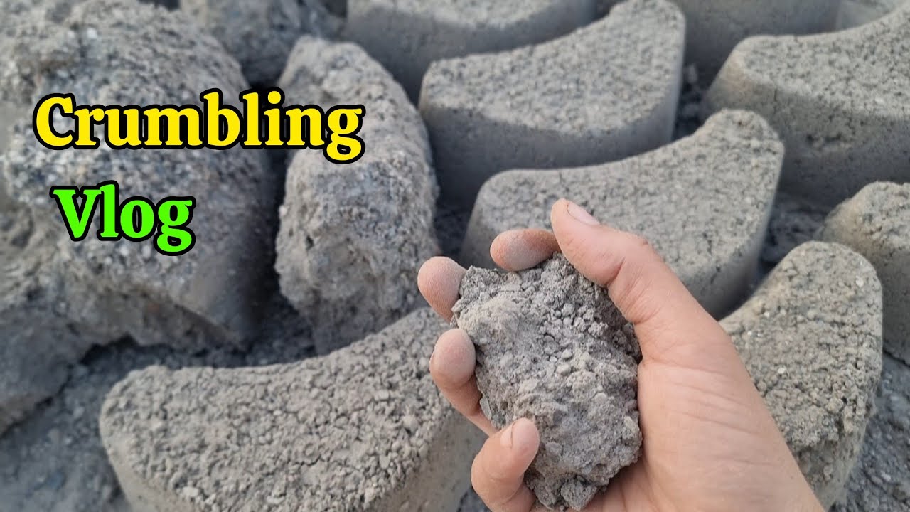 New Crumbling Vlog with Crumbling | Floor Crumbling Satisfying ASMR 