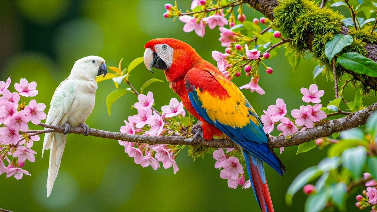 🕊️ Beautiful Spring Birds and Gentle Piano Music for Relaxation, Focus and Calm Mind 🌿