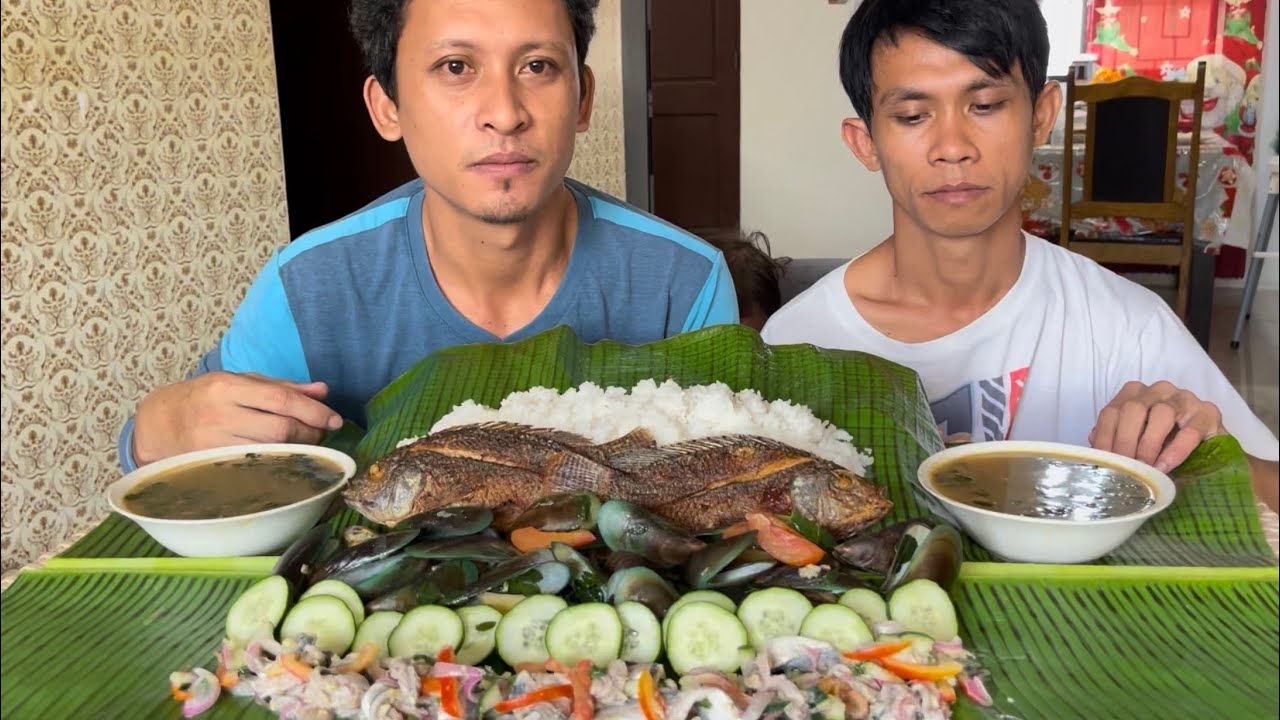 PRITONG TILAPIA, KINILAW,  AT MAHIWAGANG TAHONG 😁 RAPSA RAP! 😋