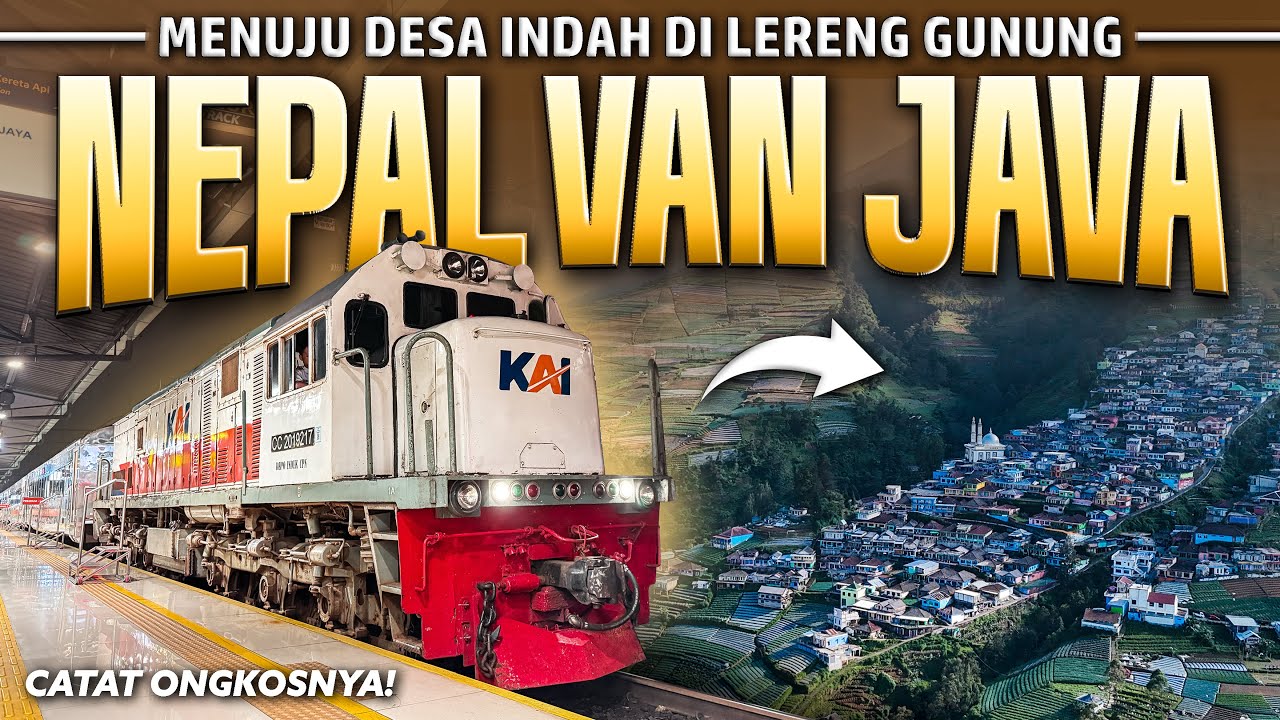 Ternyata Mudah! Naik Kereta ke NEPAL VAN JAVA Magelang