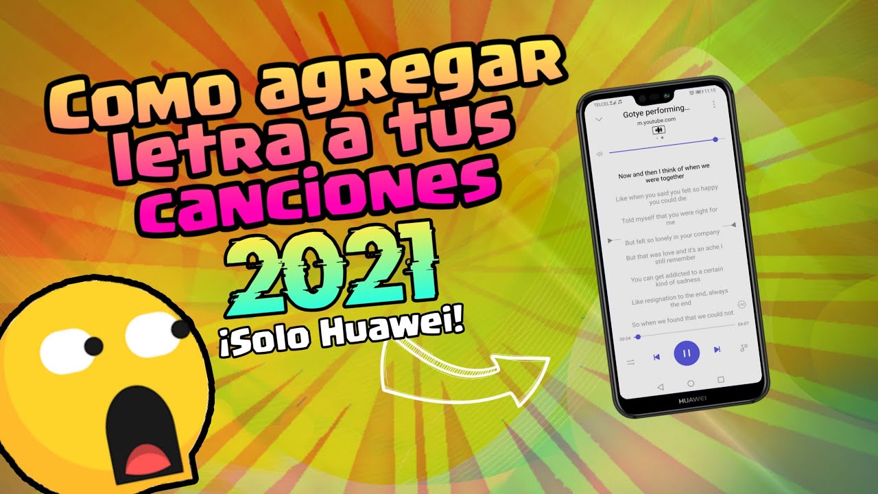 🌟 Como poner LETRA a tus CANCIONES en HUAWEI // F&aacute;cil y R&aacute;pido 2024🚀☑️