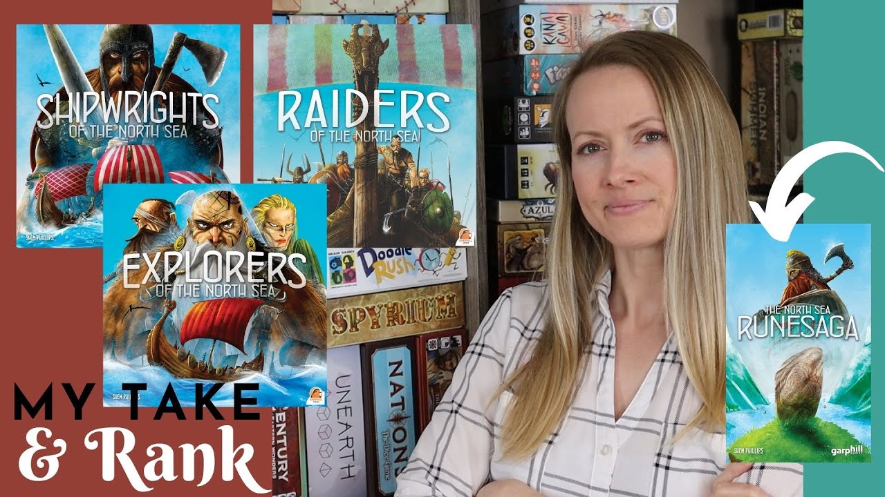 RUNESAGA & Trilogy of the NORTH SEA Ranking and Review! Shipwrights, Raiders, & Explorers Included!