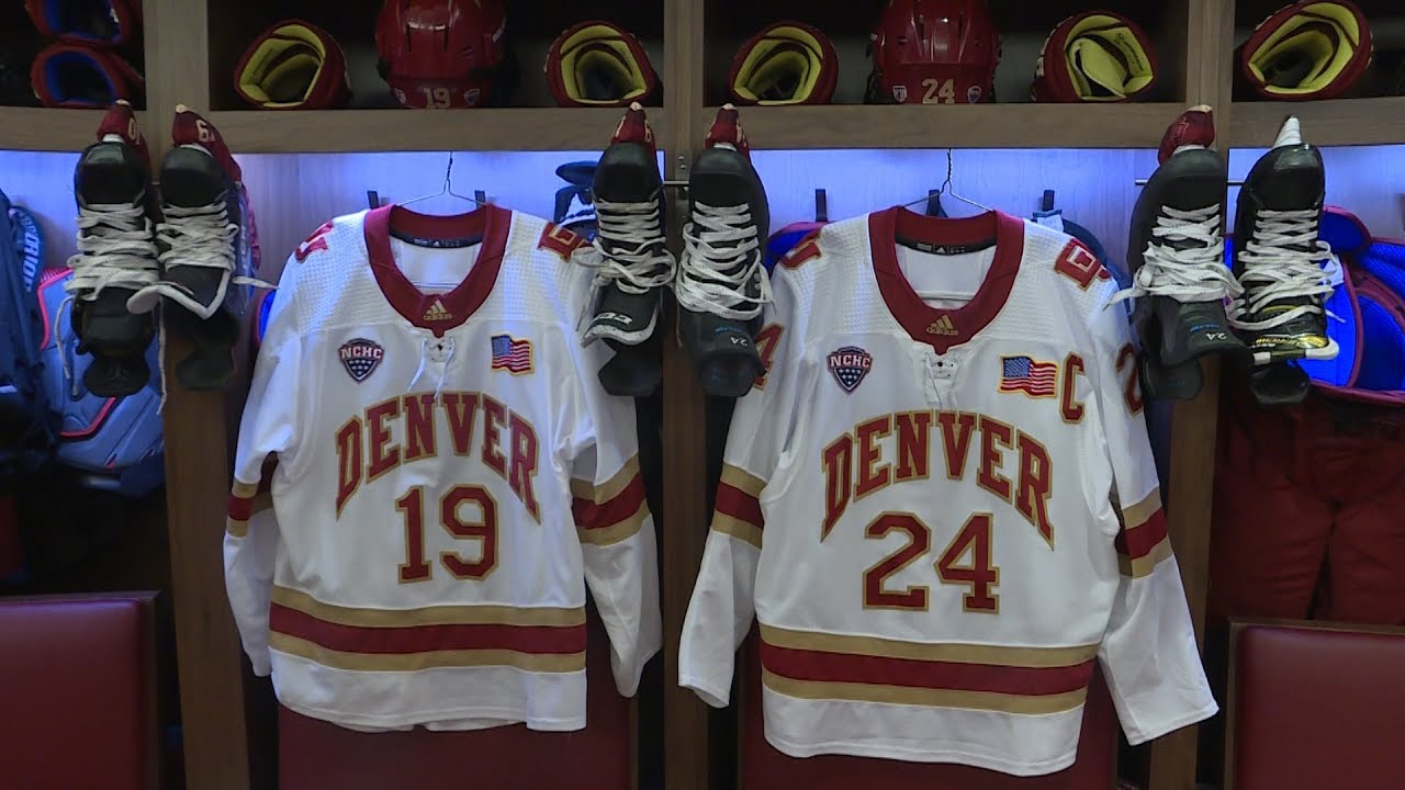 Take a tour of the new Denver Pioneers Hockey locker room