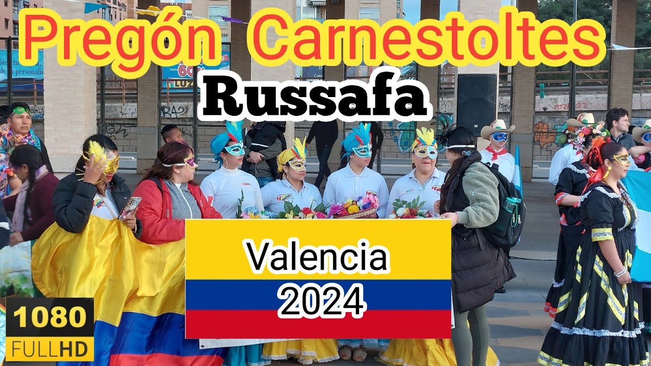 Pregón Carnestoltes de Ruzafa valencia 2024, #pregon, #ruzafa, #valencia2024, #carnaval, #baile