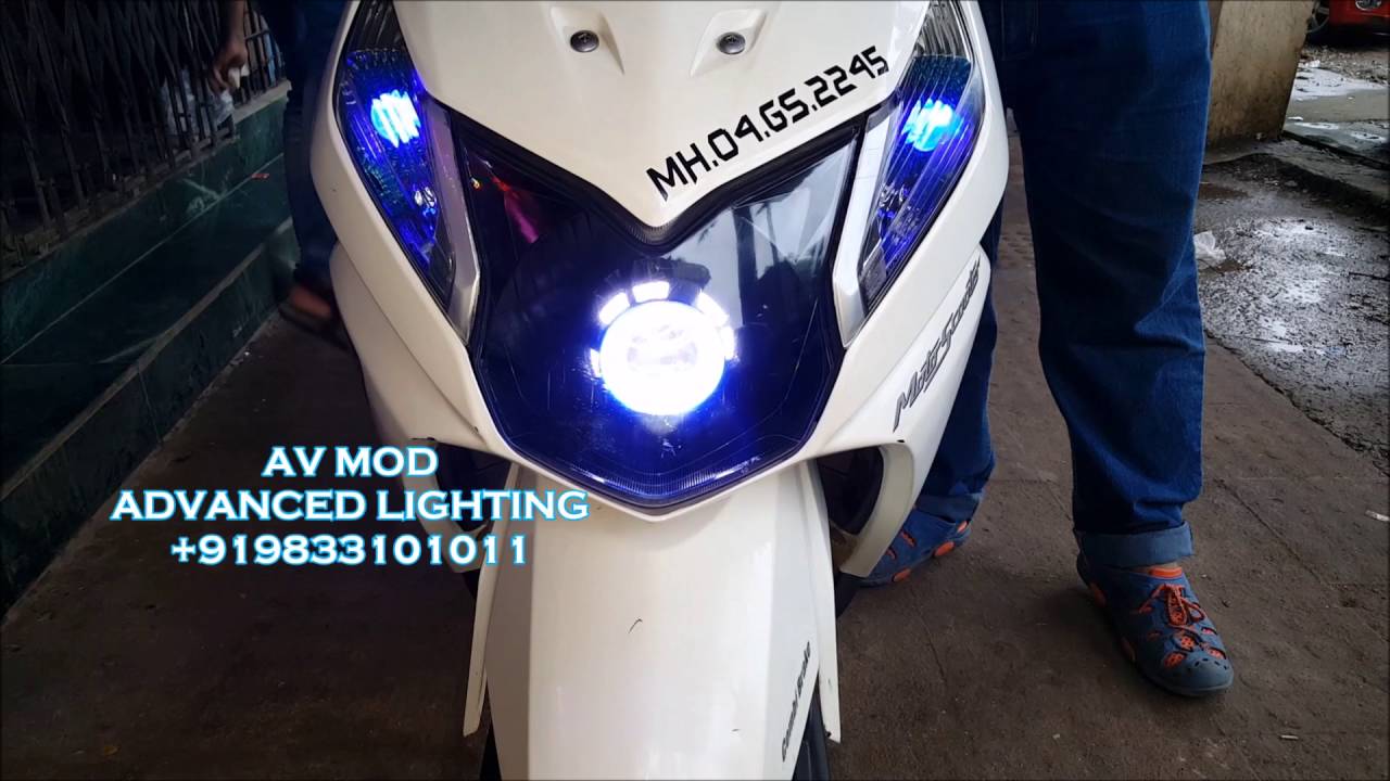 HONDA DIO PROJECTOR_ HEADLIGHT BY AVMOD
