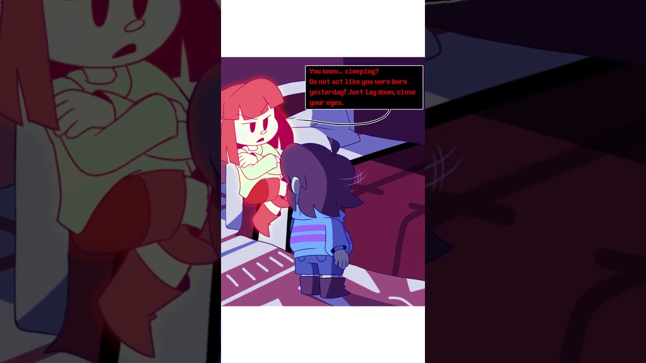 FRISK'S EYES Twin Runes Mini Episode between Epi 6-7 [ Deltarune/Undertale Comic Dub ]