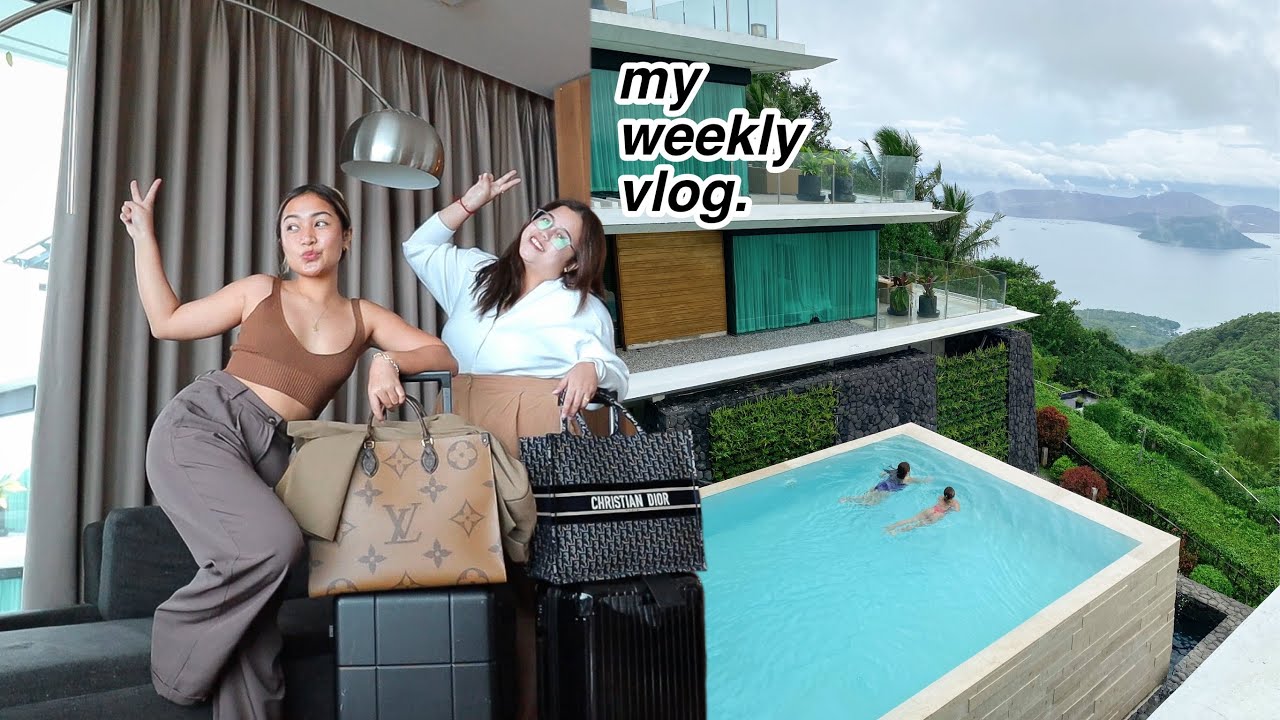 VLOG • Sponty Girls Trip to Tagaytay & Got Stranded ⛈🌍 | Ry Velasco