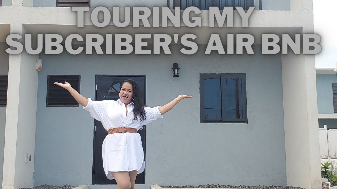 Touring a Tranquil Air BnB in St Ann Jamaica