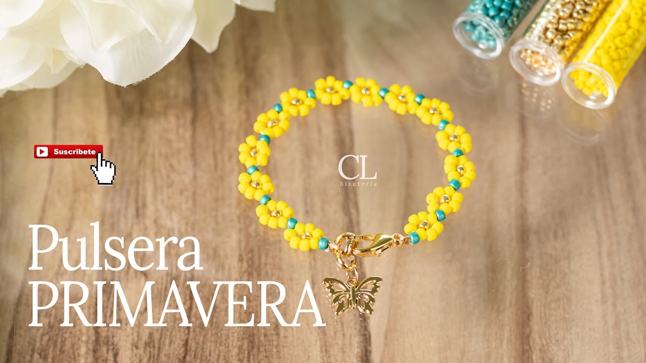 Pulsera de Flores 🌸✨