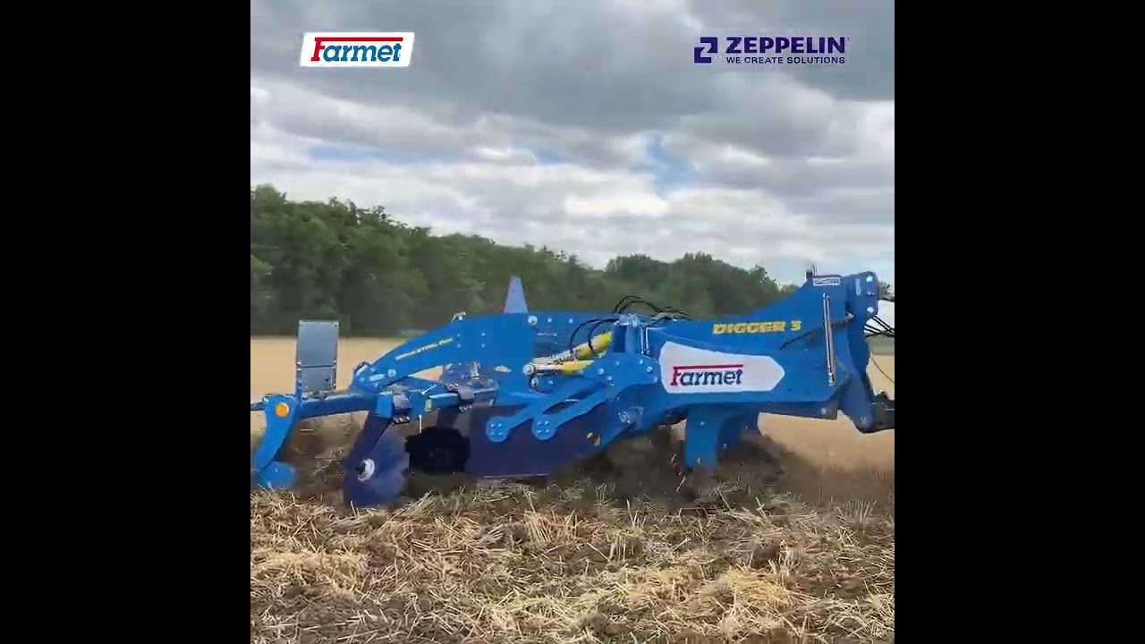 Farmet Digger 3 N — продумане рішення для глибокого розпушування без перевантаження техніки