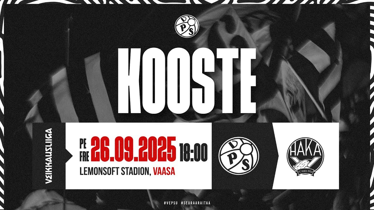 Kooste: VPS - FC Haka | Veikkausliiga