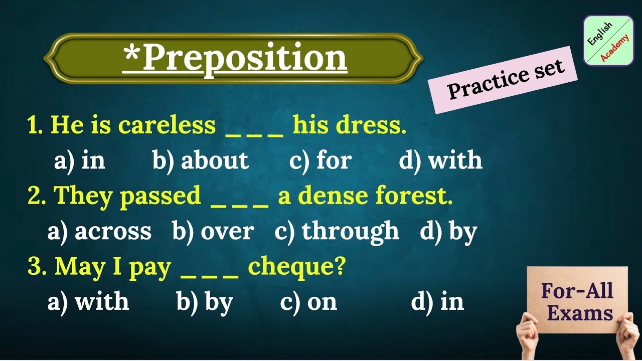 #prepositions practice set-26 for all exams #Board and #competitive #englishacademybydeepakkr