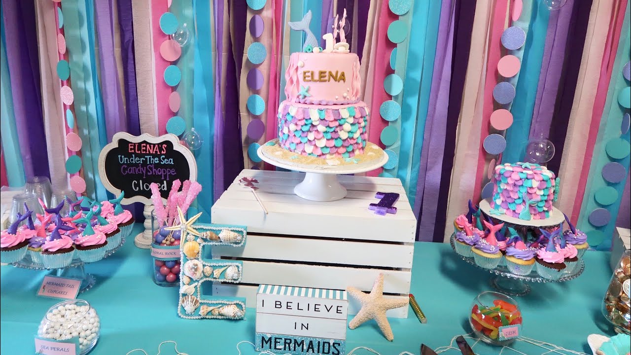 UNDER THE SEA/MERMAID PARTY THEME | ELENA’S 1ST BIRTHDAY