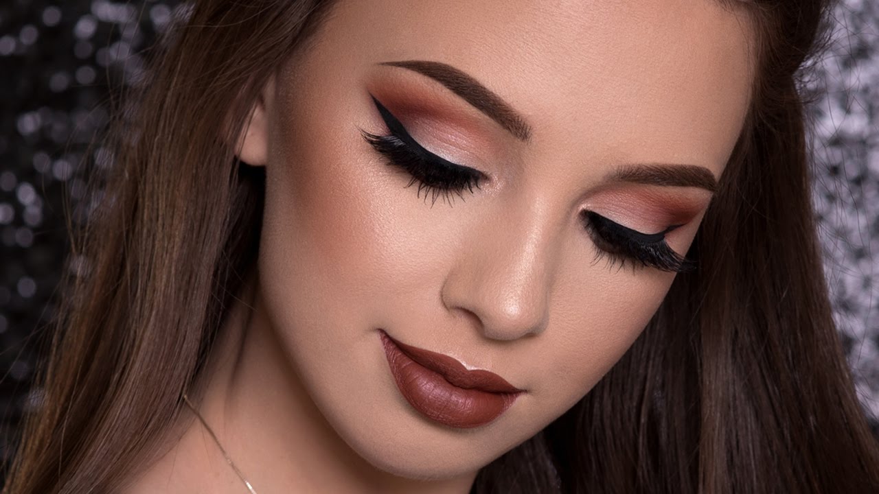 Warm Brown Makeup Tutorial | FALL MAKEUP LOOK