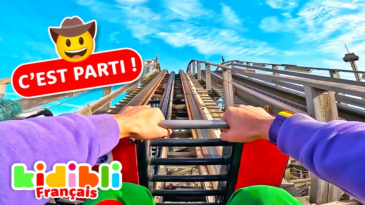 Super Compilation Parc d'Attraction ! | Vidéos Amusantes et Éducatives pour les Enfants | Kidibli