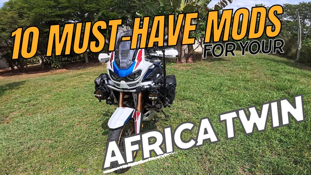 10 MUST-HAVE Mods for Your 2022 Africa Twin CRF1100L (You Won't Believe #7!)
