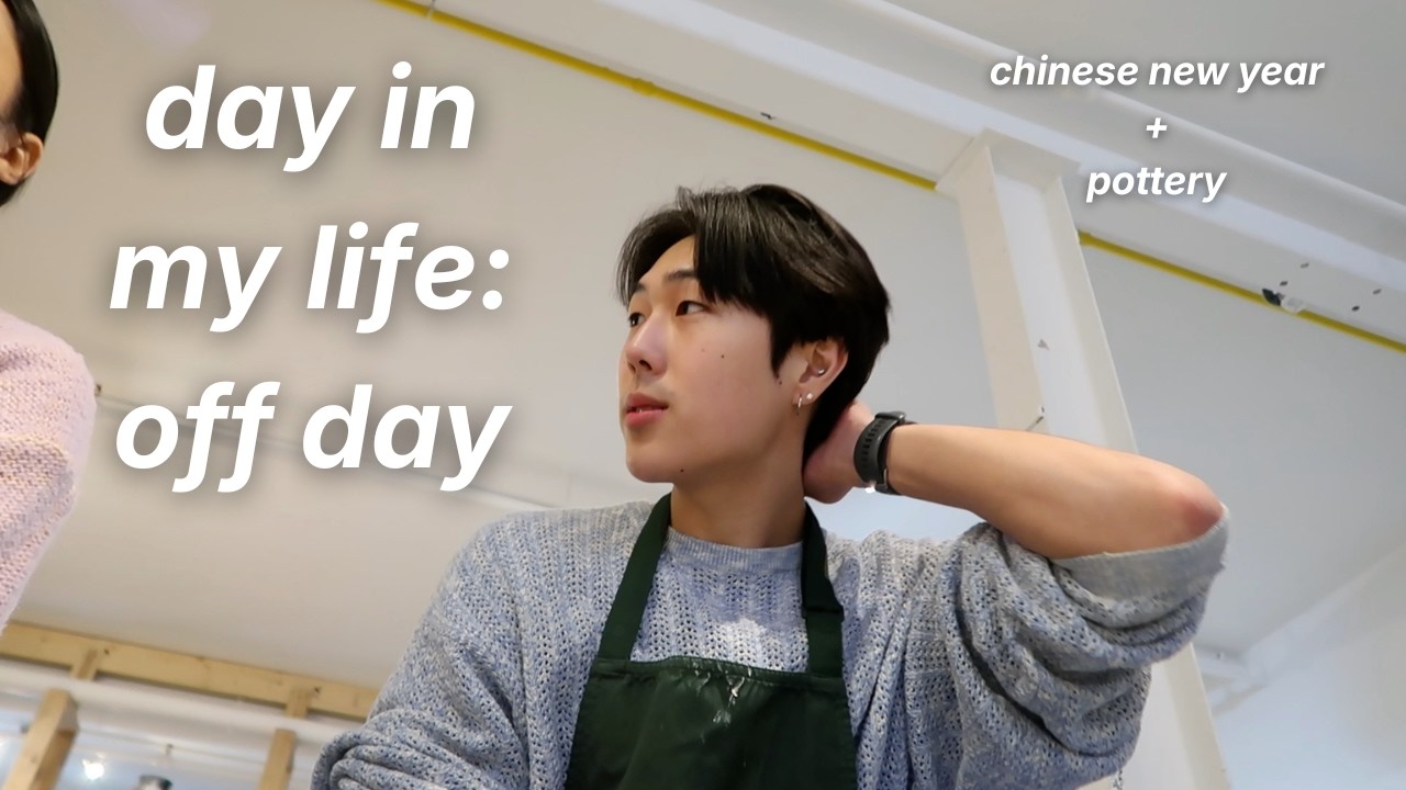 day in my life | chinese new year and pottery class