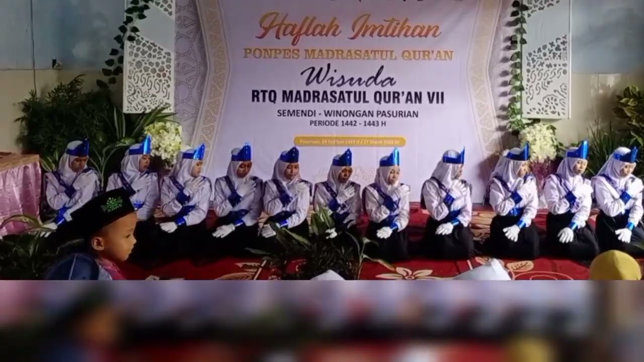 Kreasi Seni Santri MID Madrasatul Qur'an Semendi Winongan Pasuruan