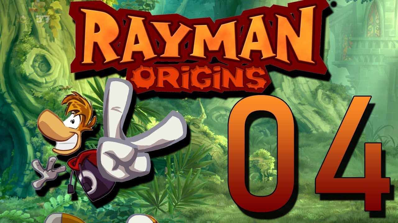 Lets Play Rayman Origins - Part 4  - Crazy Bouncing