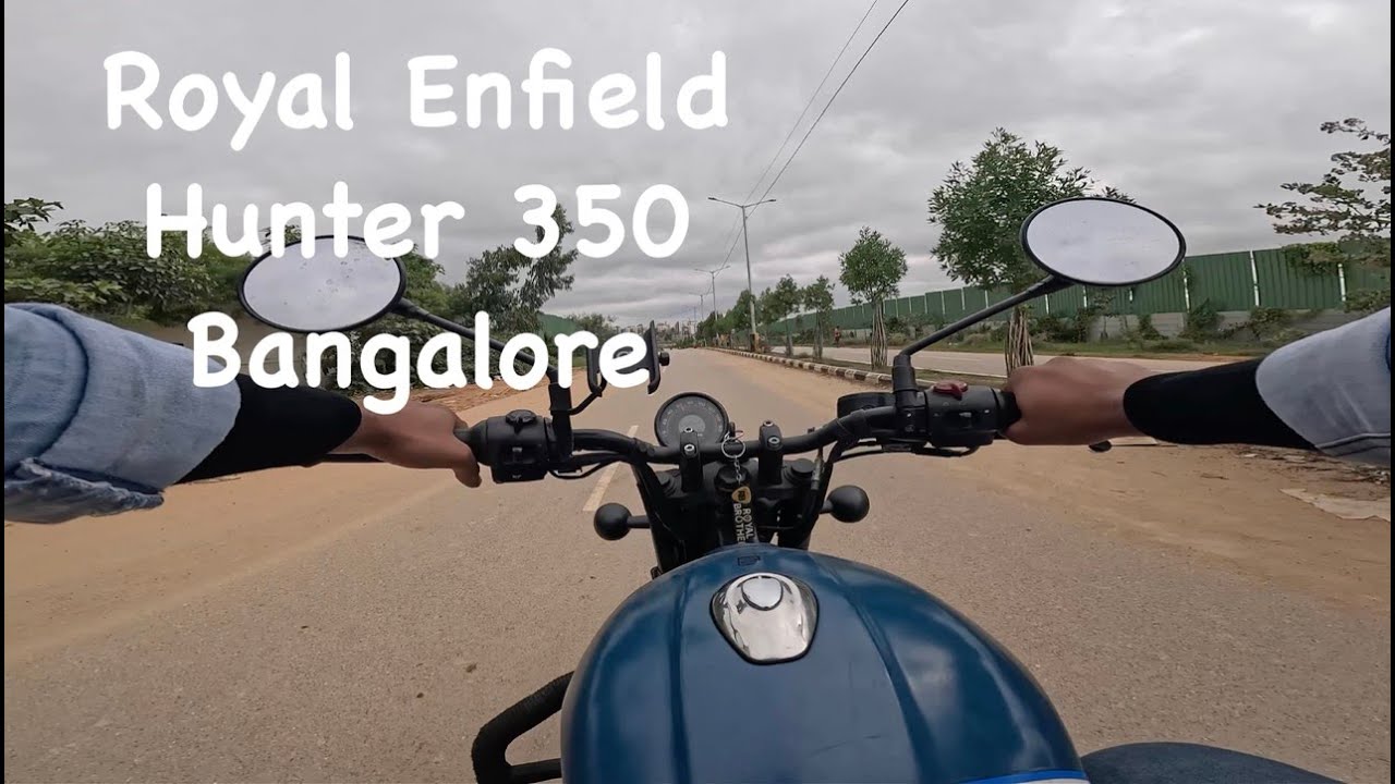 🏍️ Royal Enfield Hunter 350 – PG to Bagmane Tech Park, Bangalore | Hyperview Ride