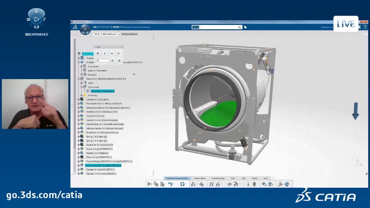 CATIA Jewel Talk #10:  Advanced Kinematics and Motion Analysis –27/5