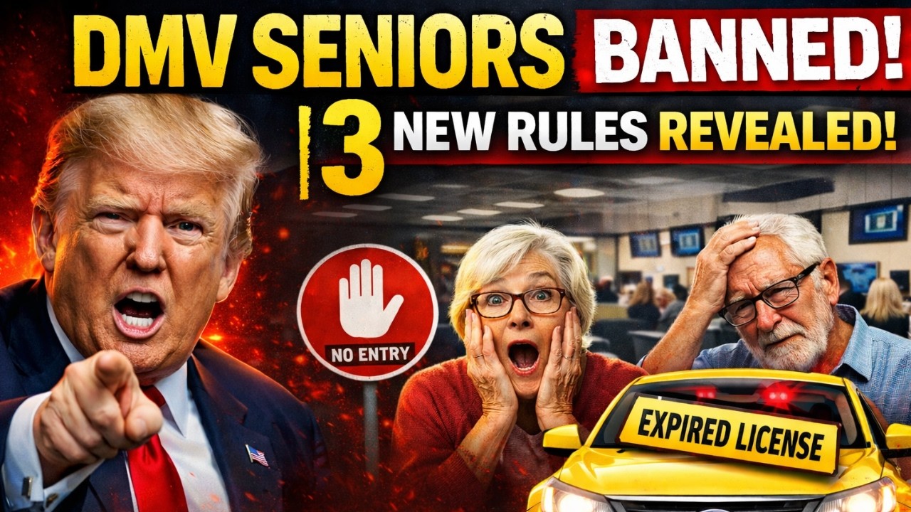 Official DMV Notice  3 New Driving Rules Now in Effect Across the U S  — Drivers 65+ Impacted