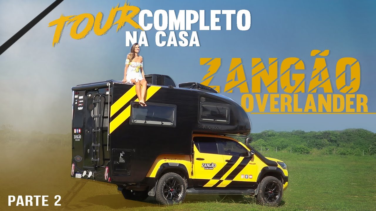 TOUR COMPLETO NO CAMPER DUARON ZANGÃO OVERLANDER
