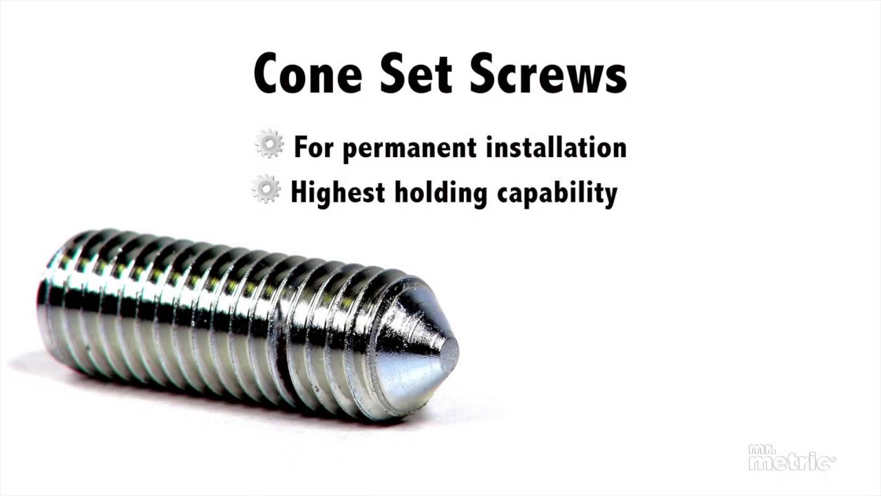 Metric Set Screws