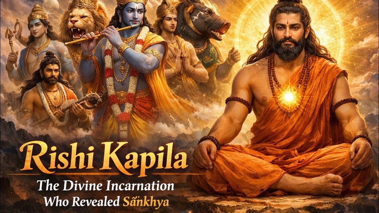 Lord Shri Krishna and his incarnations | Rishi Kapila : The Father of Sāṅkhya Philosophy