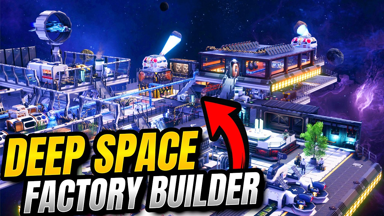 This NEW Space Factory Builder Lets You Fly Your Entire Base Across the Galaxy!
