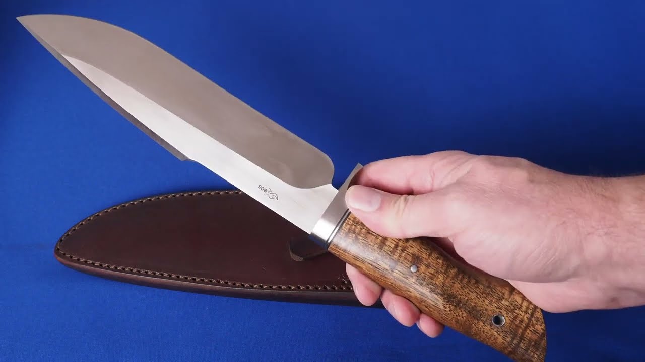 Shawn Knowles Camp Knife 3V Paul Bos Heat Treating