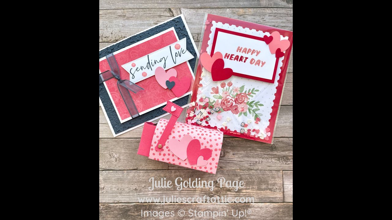 💘Valentine Card Class with Mini Mailbox