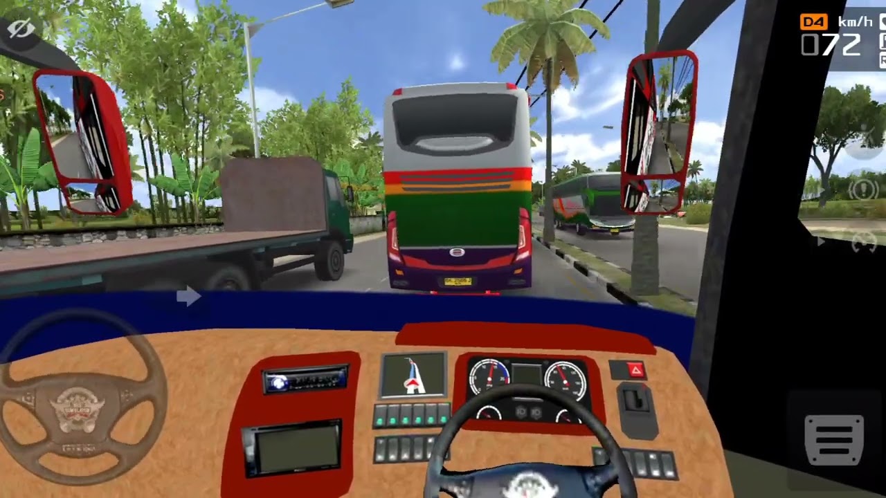 Trip to Banda Aceh to Jambi Part 1 | Indonesia Bus Simulator | Realistic Long Journey