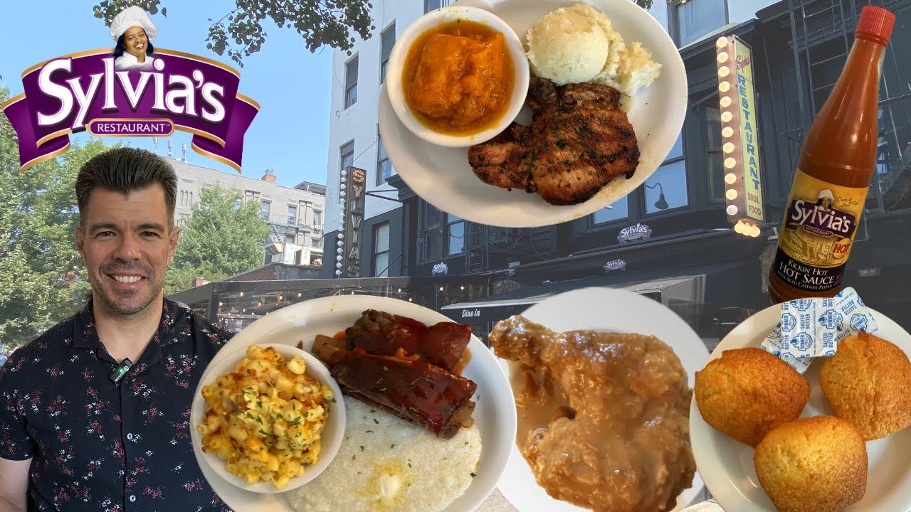 The Best Fried Chicken & Amazing Soul Food at "The World's Kitchen" Right Here in Harlem @ Sylvia's