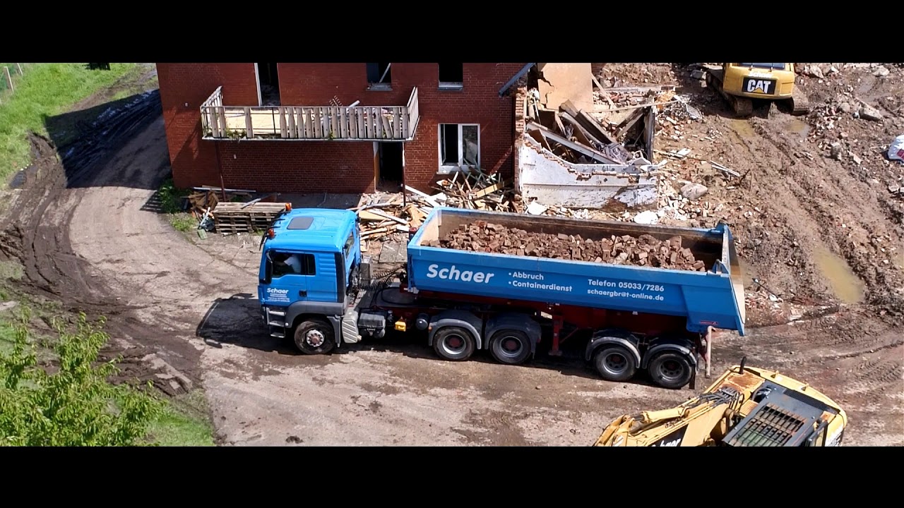 Abbruchdienst Gebr&uuml;der Schaer - Abriss Bothe Hagenburg