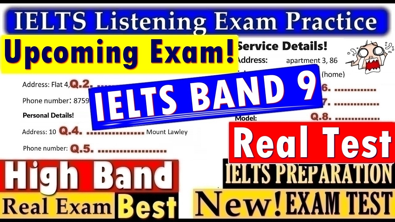 IELTS LISTENING PRACTICE TEST 2026 WITH ANSWERS | 07.08.2026