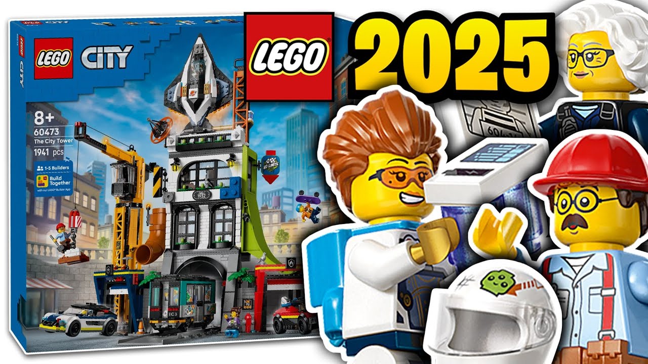 LEGO City Tower D2C Summer 2025 Set OFFICIALLY Revealed
