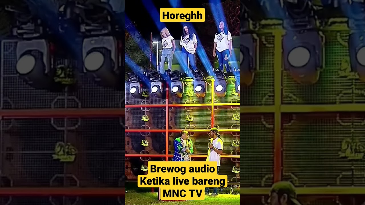 Brewog audio pas live barrng MNC TV #soundsystem #soundsystemindonesia #brewogaudio