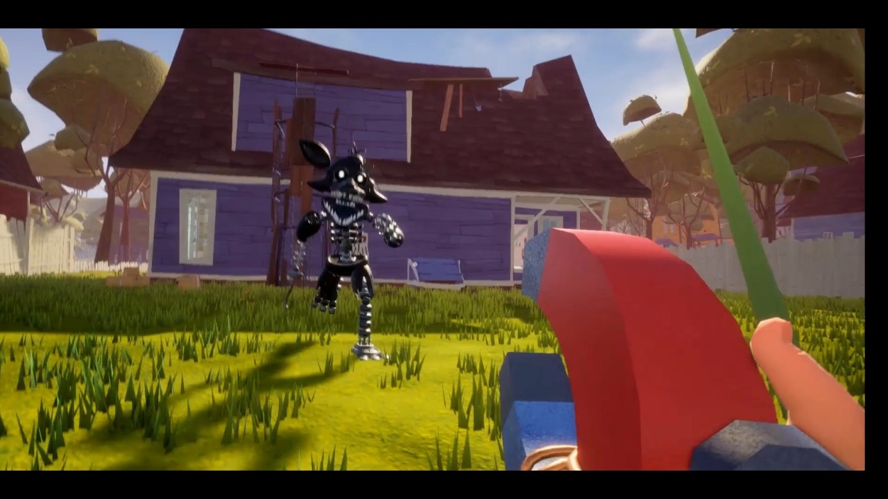 ignited foxy is so fast hello neighbor