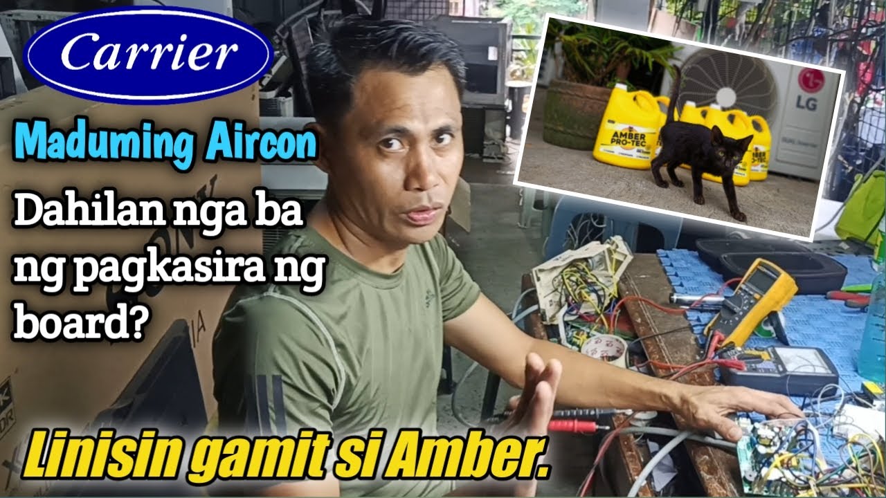HOW TO REPAIR NO POWER AIRCON | CARRIER | AMBER PRO-TEC