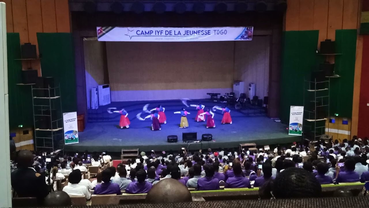 danse IYF camp 2022 Togo