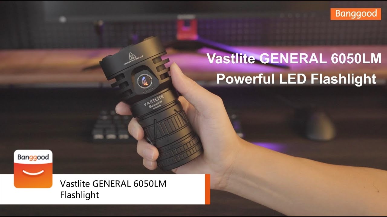 Vastlite GENERAL 6050LM Flashlight - Shop on Banggood