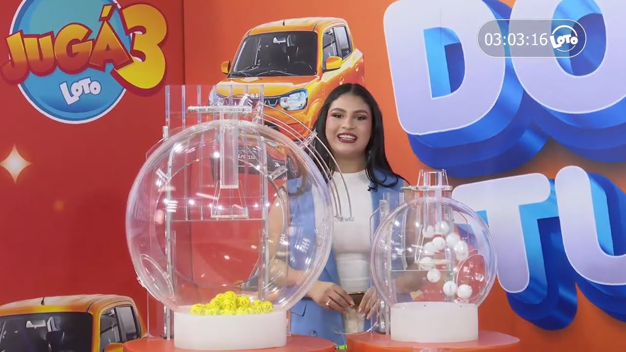 Sorteo LOTO 3:00 PM, S&aacute;bado 07 Marzo 2026