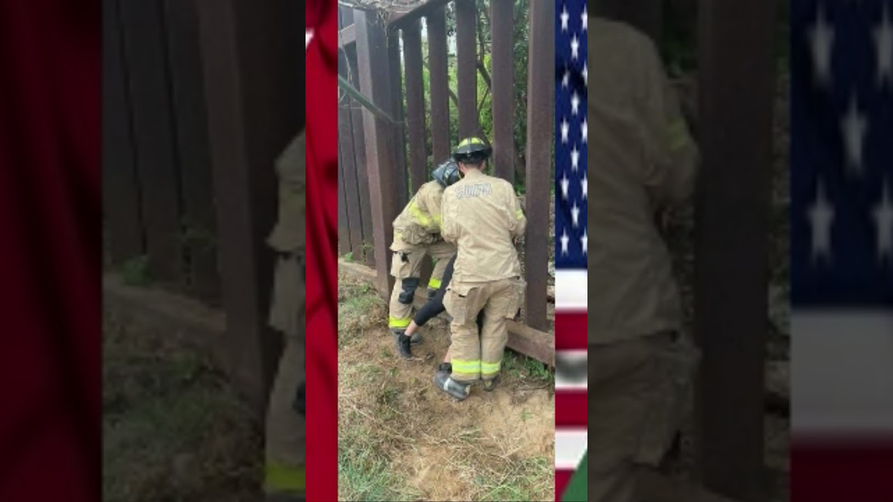 Stuck In The Border Wall Literally || Banda Renovacion