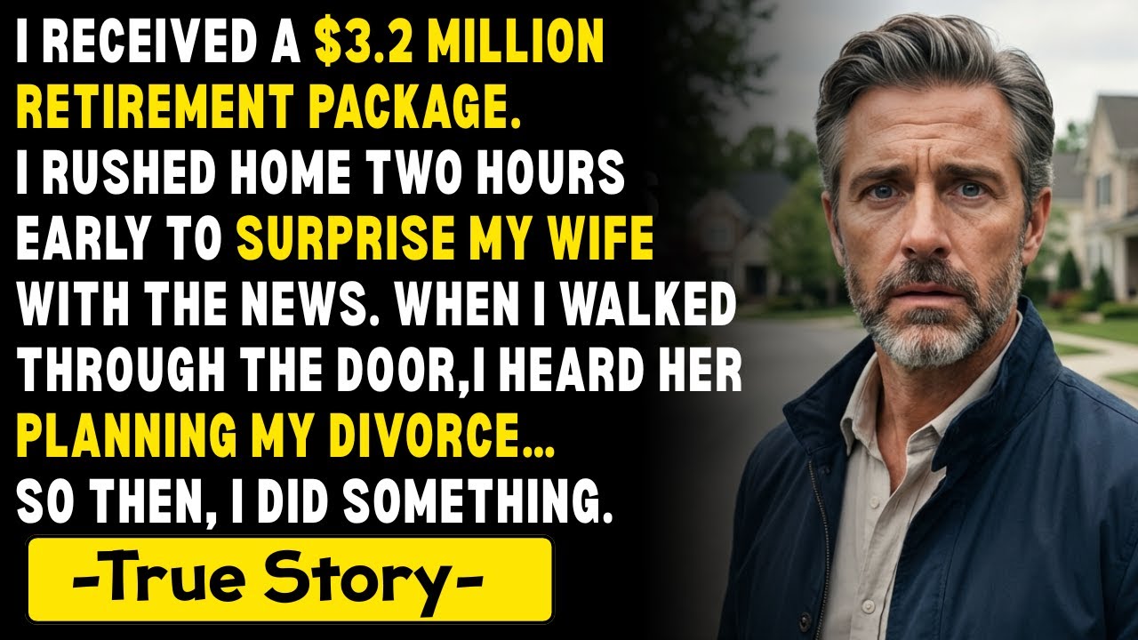 I Rushed Home to Surprise My Wife — Then I Heard Her Planning a Divorce