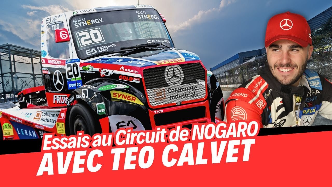Essais de pré-saison au circuit de Nogaro 🏁  | Championnat de France Camion 2024